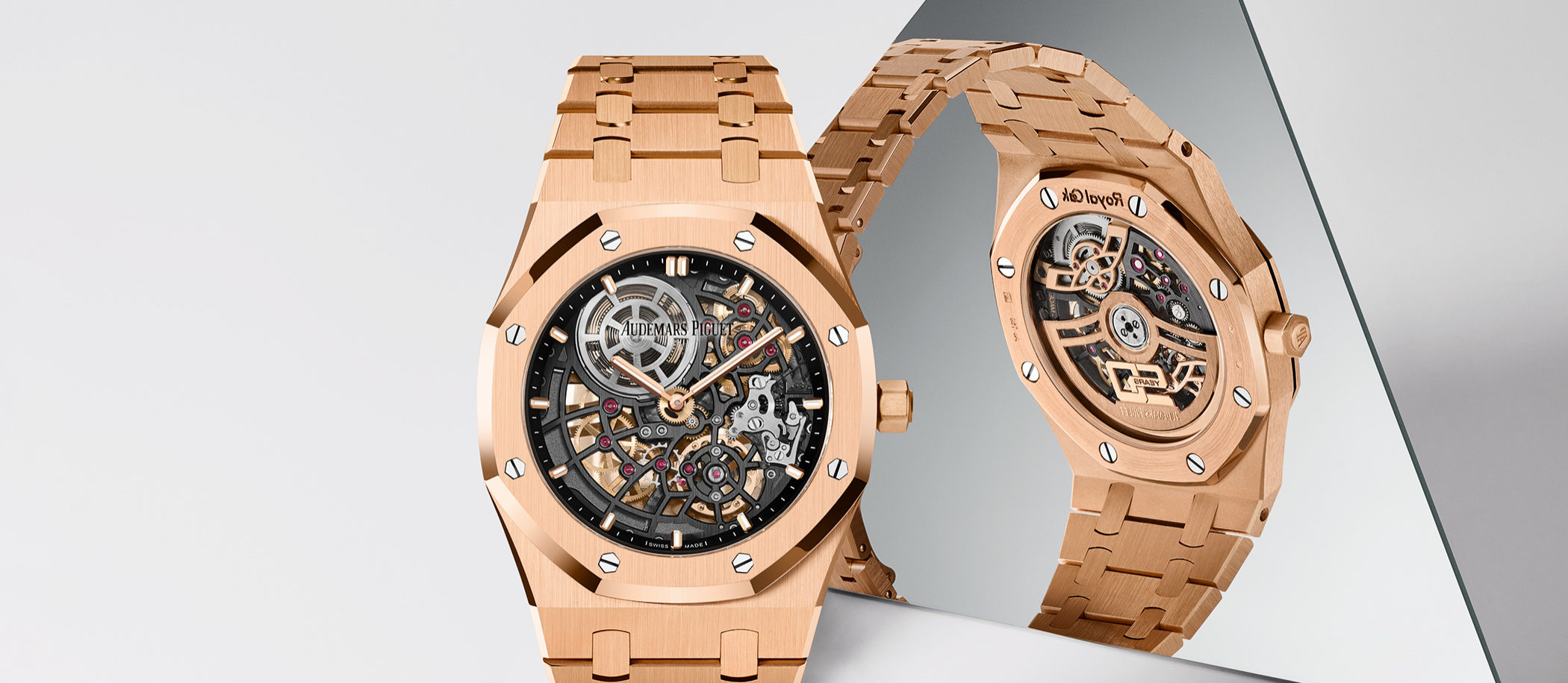 Replica Audemars Piguet Royal Oak “Jumbo” Extra-Thin Openworked in a new version